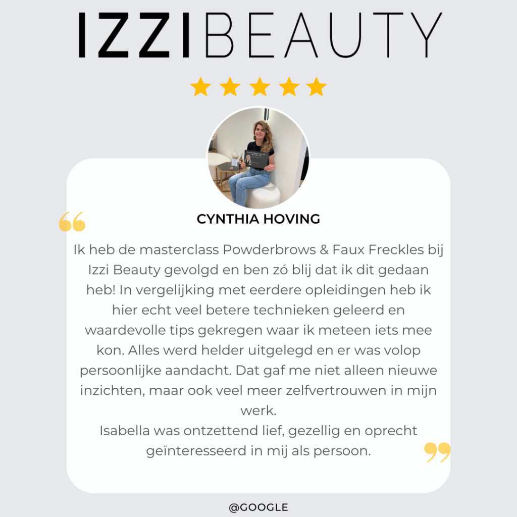 Michelle - Lips & Brows PMU Opleiding Review